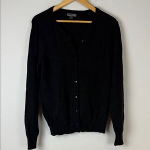 Bitten by Sarah Jessica Parker Black Cardigan Size Extra Large